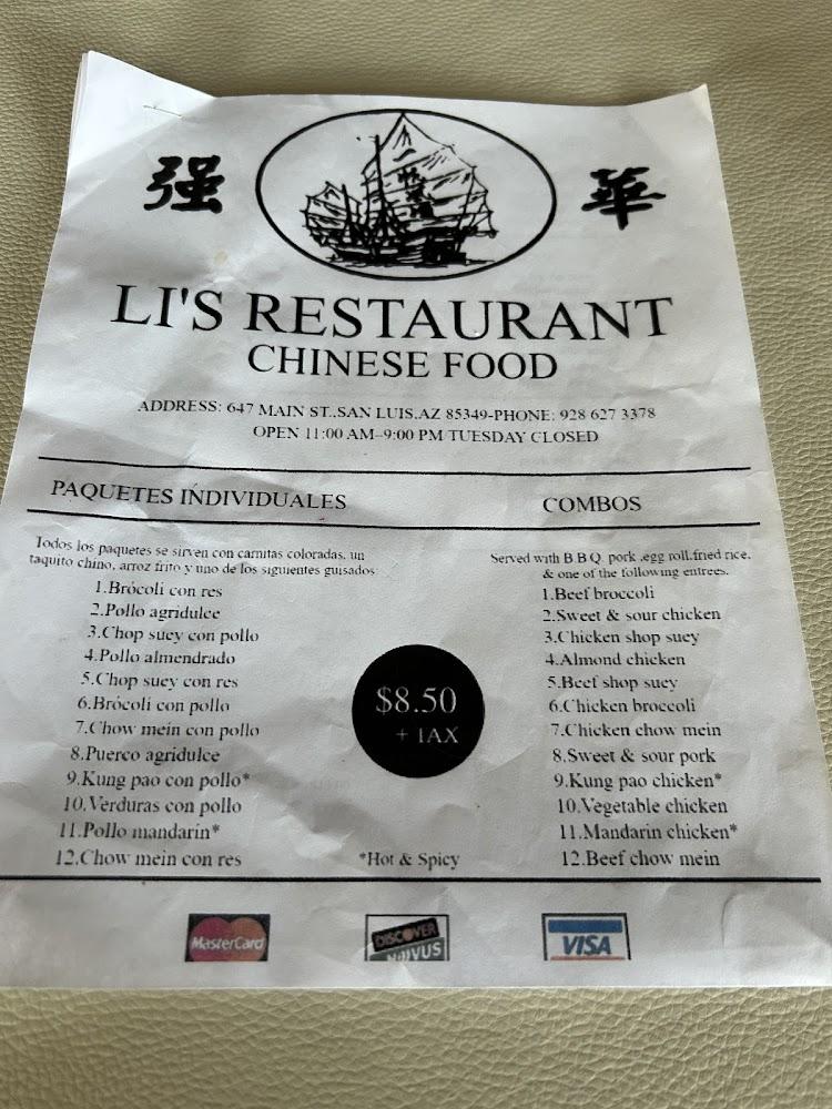 Li Restaurant Menu image 4